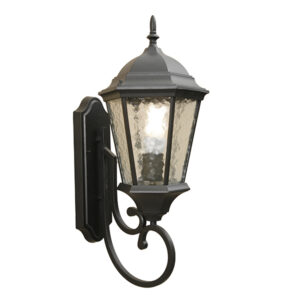 Kensington Black Outdoor Wall Lantern