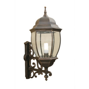 Valiant Black Outdoor Wall Lantern
