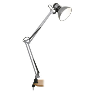 Otis 1 Light Grey Desk Lamp