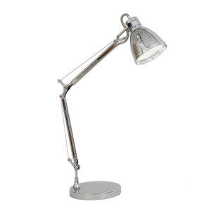 Azzaro 1 Light Chrome Desk Lamp