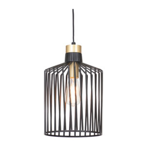Sheba Black Gold Pendant Light