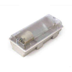 Universal White Outdoor Wall Bulkhead Light