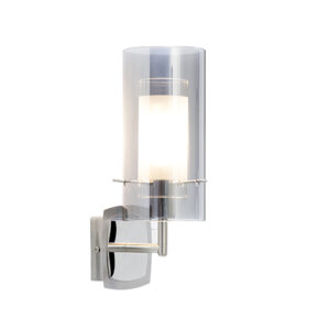 Duo 1 Light Smoked Wall Light