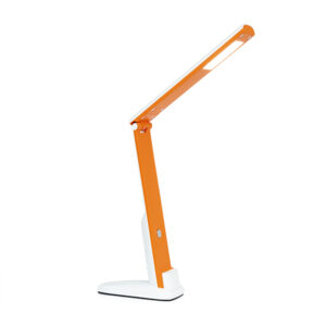 Flip Led 1 Light Orange Desk Lamp