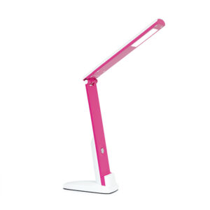 Flip Led 1 Light Pink Desk Lamp