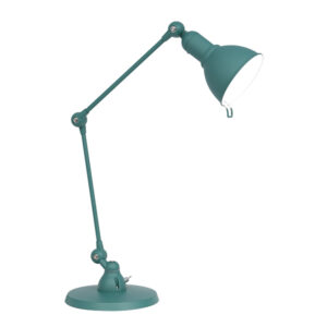 Bertie 1 Light Blue Desk Lamp