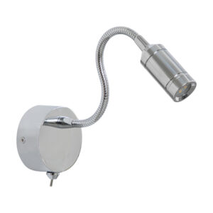 Mikele Led 1 Light Chrome Wall Light