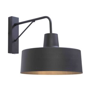 Bath 1 Light Black Wall Light
