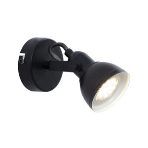 Focus 1 Light Black Spotlight
