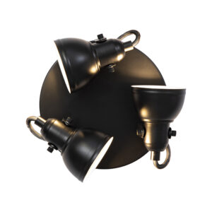 Focus 3 Light Black Spotlight