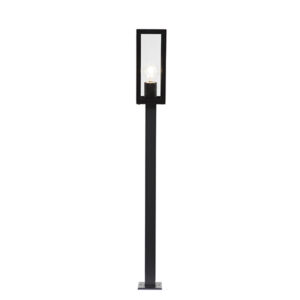 Inanda Black Outdoor Bollard Light