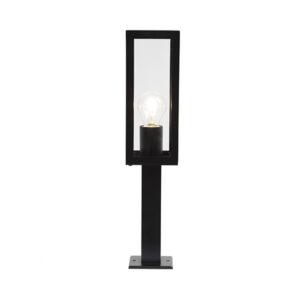 Inanda Black Outdoor Bollard Light
