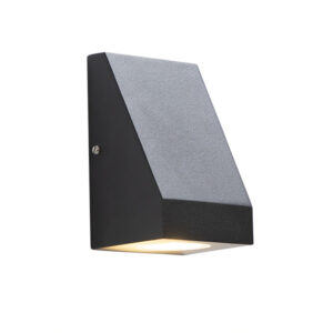Marlboro Led Black Outdoor Wall Light