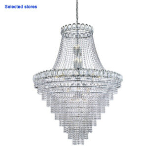 Charlemagne 28 Light Clear Pendant Light