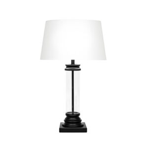 Peninsular 1 Light Black Table Lamp