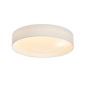 Lee 1 Light White Ceiling Light - Led