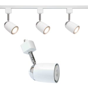 Alba X 1 Light White Track Light System