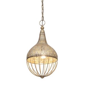 Tangiers Old Brass Pendant Light