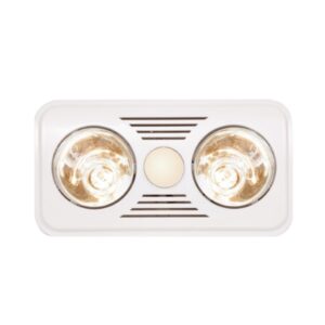 Caldo 3 Light White Bathroom Ceiling Light
