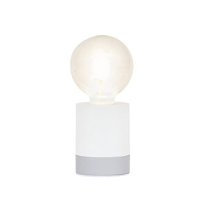 Marmo 1 Light Grey Table Lamp