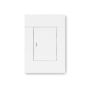 Veti 2 White 1 Lever 1 Way Wall Switch