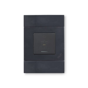 Veti 2 Charcoal Geyser Wall Isolator