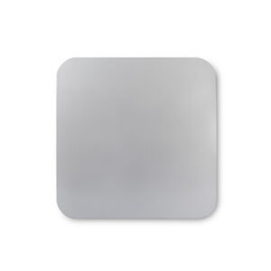 Veti 1 Silver Wall Blank Cover Plate