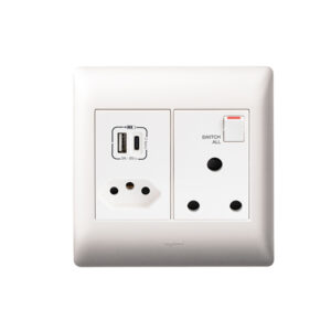 Ysalis White Usb Wall Plug