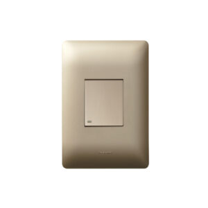 Ysalis Champagne 1 Lever 1 Way Medium Wall Switch