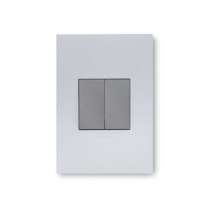 Arteor Aluminium And Magnesium 2 Lever Dim Press Wall Switch