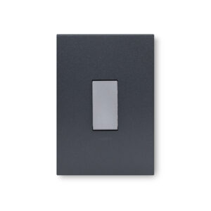 Arteor Graphite And Magnesium 1 Lever 1 Way Wall Switch