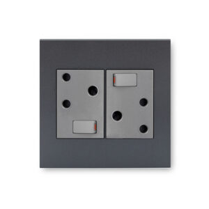 Arteor Graphite And Magnesium Double Wall Plug