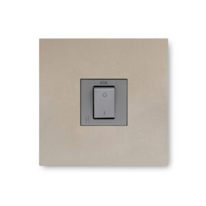 Arteor Champagne And Magnesium Stove Wall Isolator