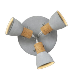 Dublin 3 Light Concrete Spotlight