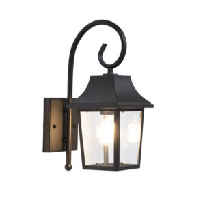 Surrey Black Outdoor Wall Lantern