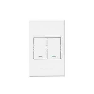 Veti 3 White 2 Lever 2 Way Wall Switch