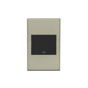 Veti 3 Titanium And Graphite 1 Lever 1 Way Wall Switch