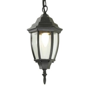 Chelsea Black Outdoor Hanging Lantern