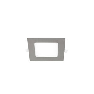 Sqquare Panel 6w 6500k Silver Recessed