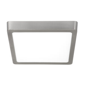 Square 18w 6500k Silver Surface Ceiling Panel