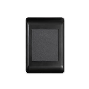 Apollo Black Blank Wall Cover