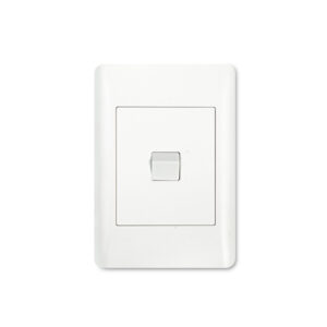 Apollo White 1 Lver 2 Way Wall Switch
