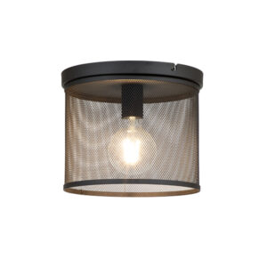 Vikander 1 Light Black Ceiling Light