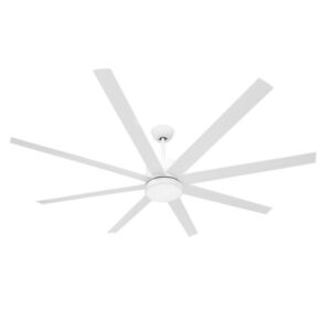 Phantom Led 8 Blade White Ceiling Fan