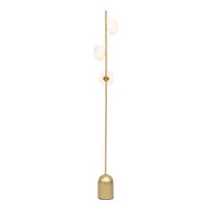 Kanji 3 Light Gold Floor Lamp