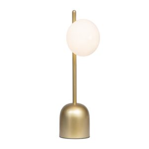 Kanji 1 Light Gold Table Lamp