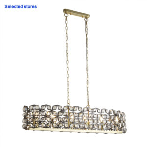 Royale 6 Light Black Pendant Light
