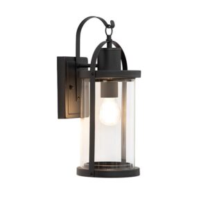 Kilkenny Black Outdoor Wall Lantern