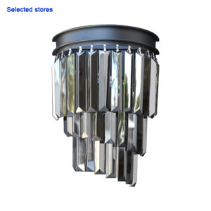 Keslie 2 Light Smoky Wall Light