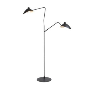 Marzio 2 Light Black Floor Lamp